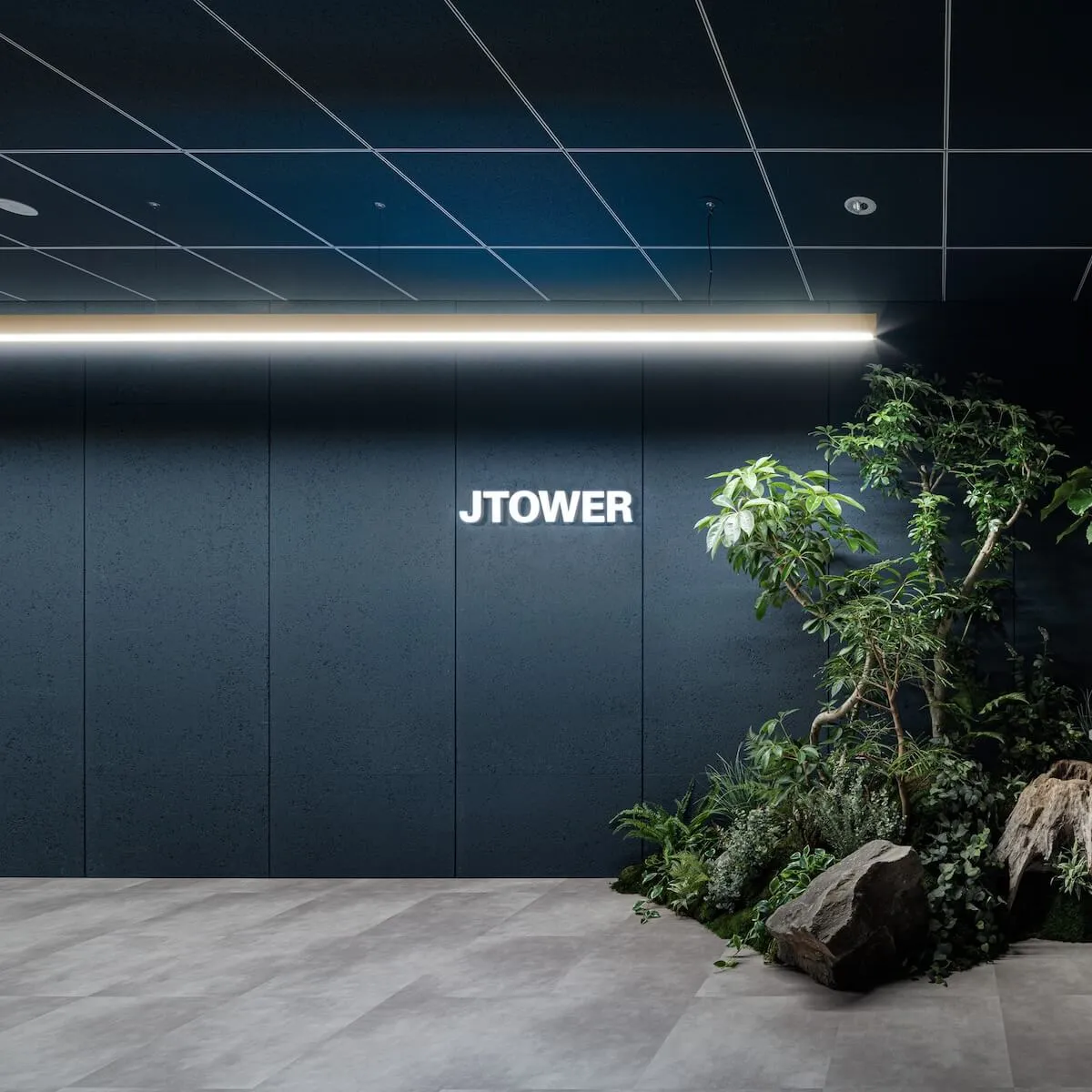 オフィスデザインの事例　JTOWER LINK STATION