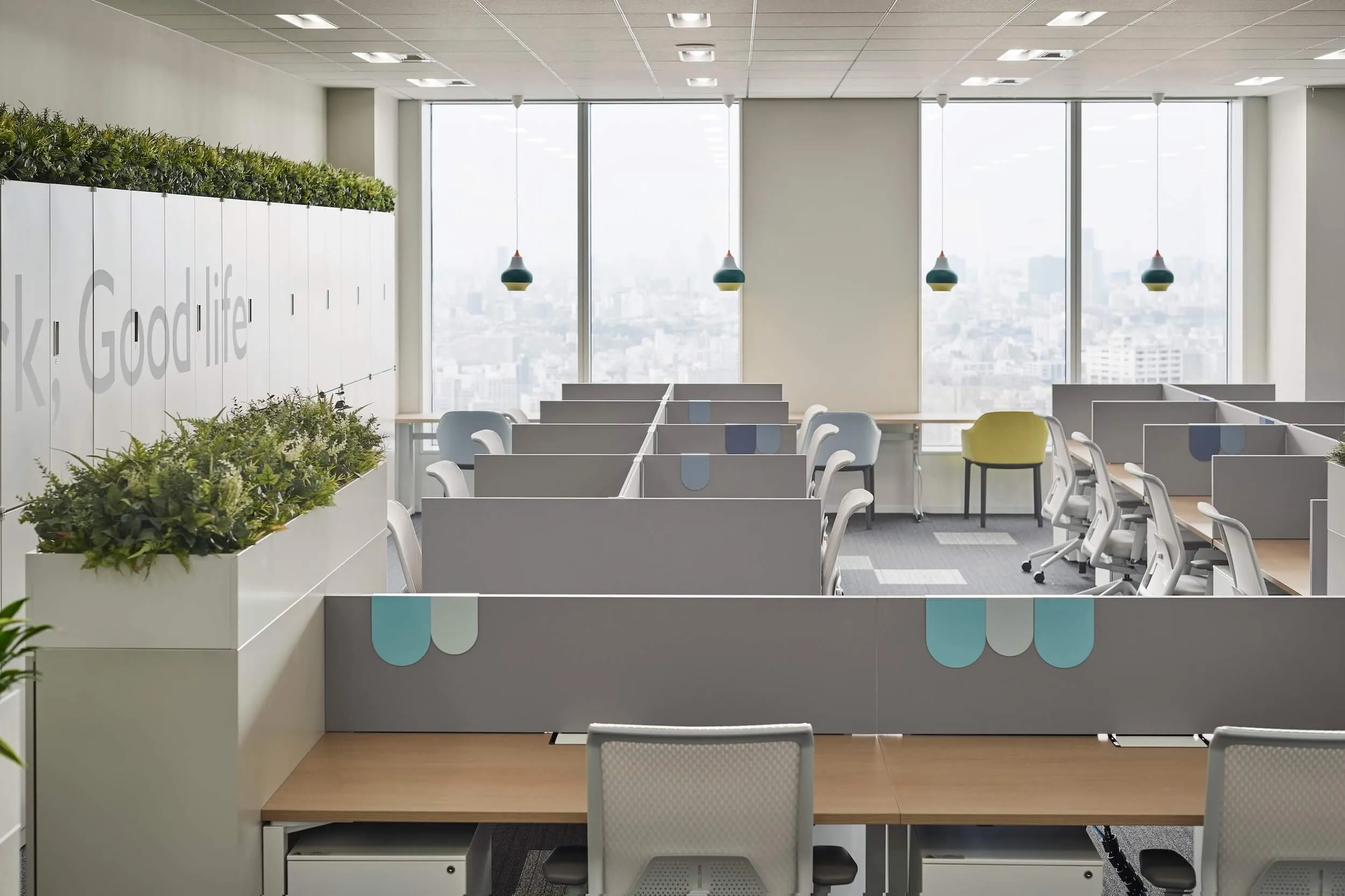 事例のご紹介【株式会社サンマーク出版 】| インターオフィス デザインサービス | オフィス移転・改装を、構想から実現まで。