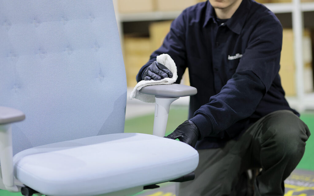 Chair cleaning
